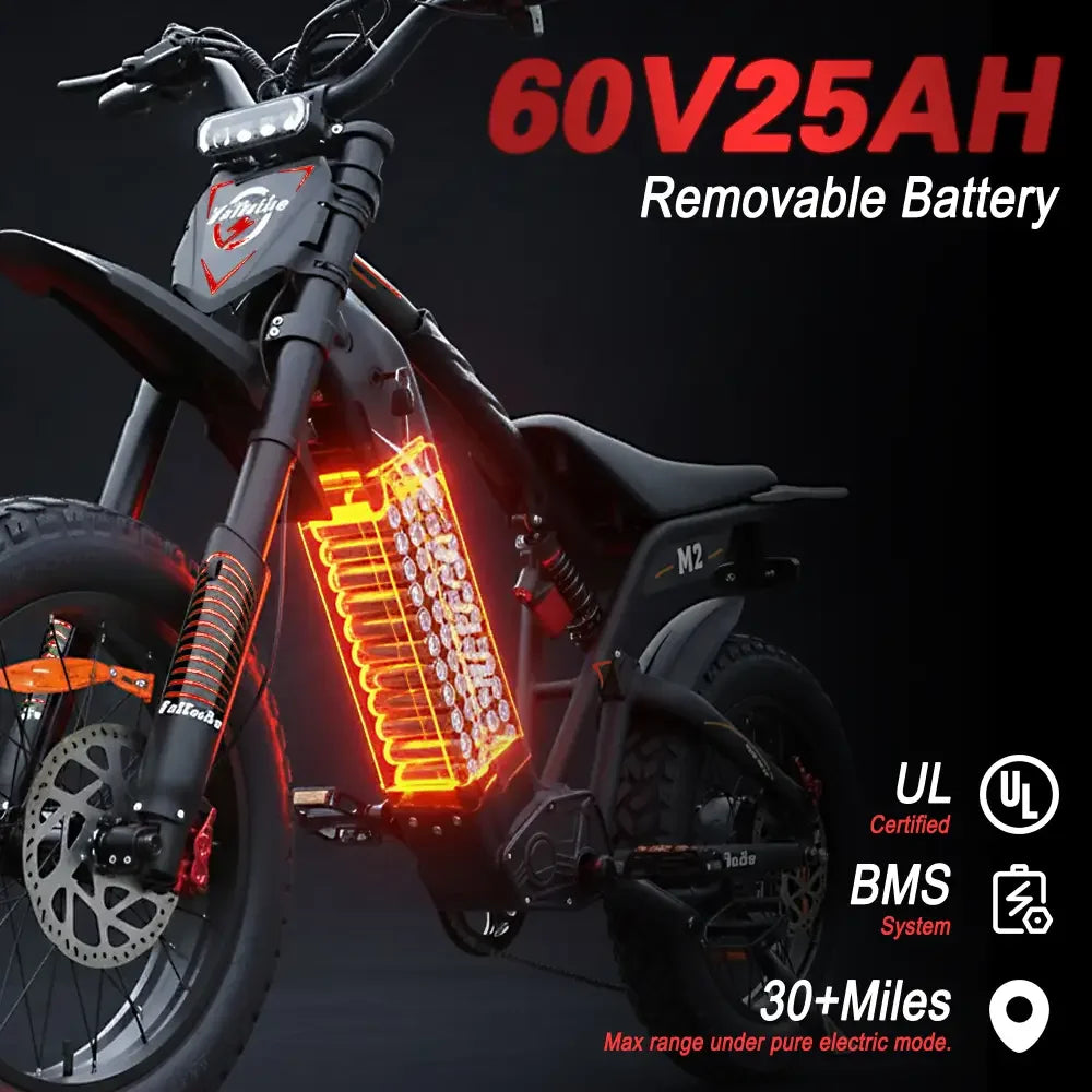 Baolujie Peak Power Electric Bicycle 1500W 3000W 5000W E Bike