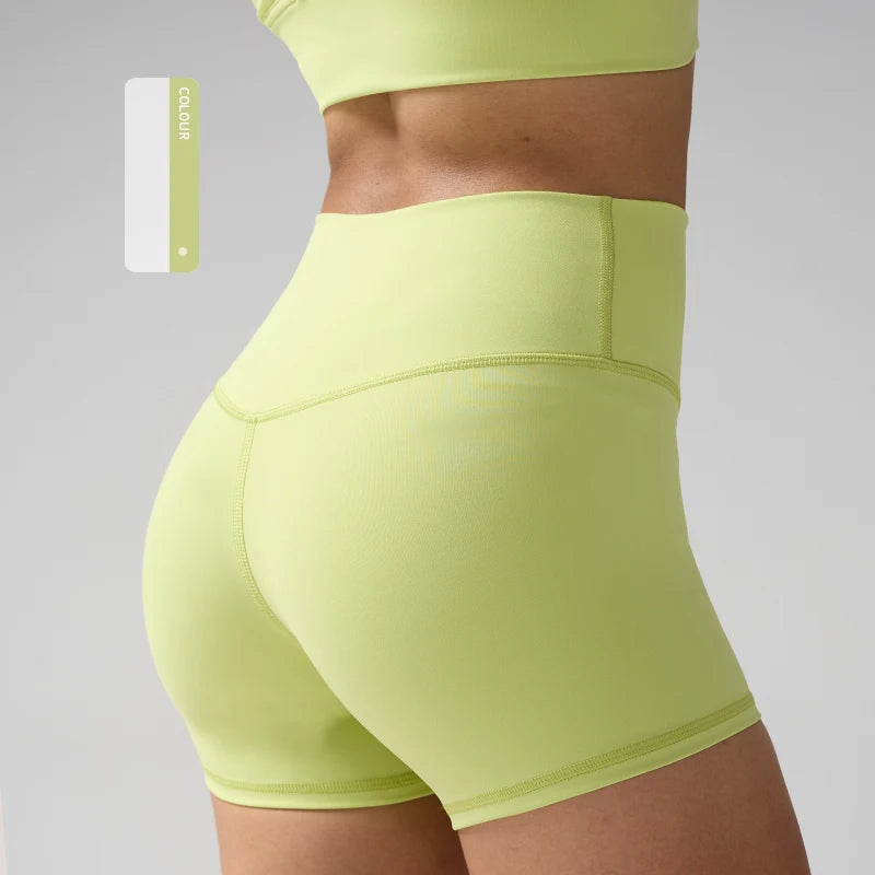 COZOK High Waisted Yoga Shorts Women Quick Dry Breathable