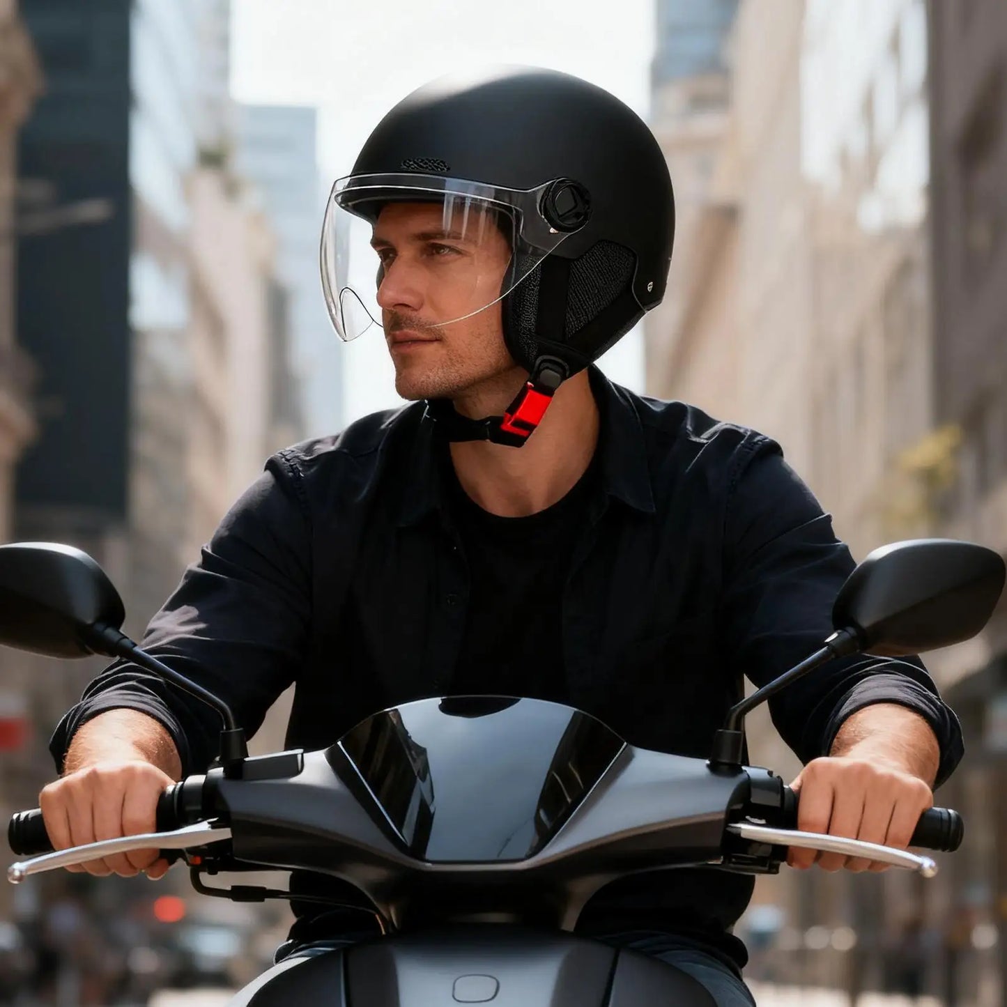 Ultralight EBike Helmet With Ear Protection For Electric Scooters