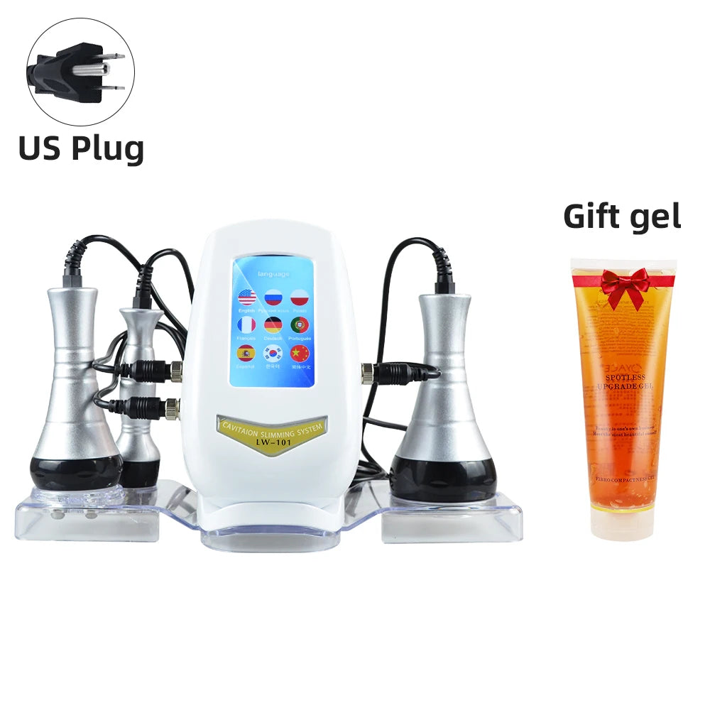Moonic 3in1 Cavitation Face Body Slimming Massage Device