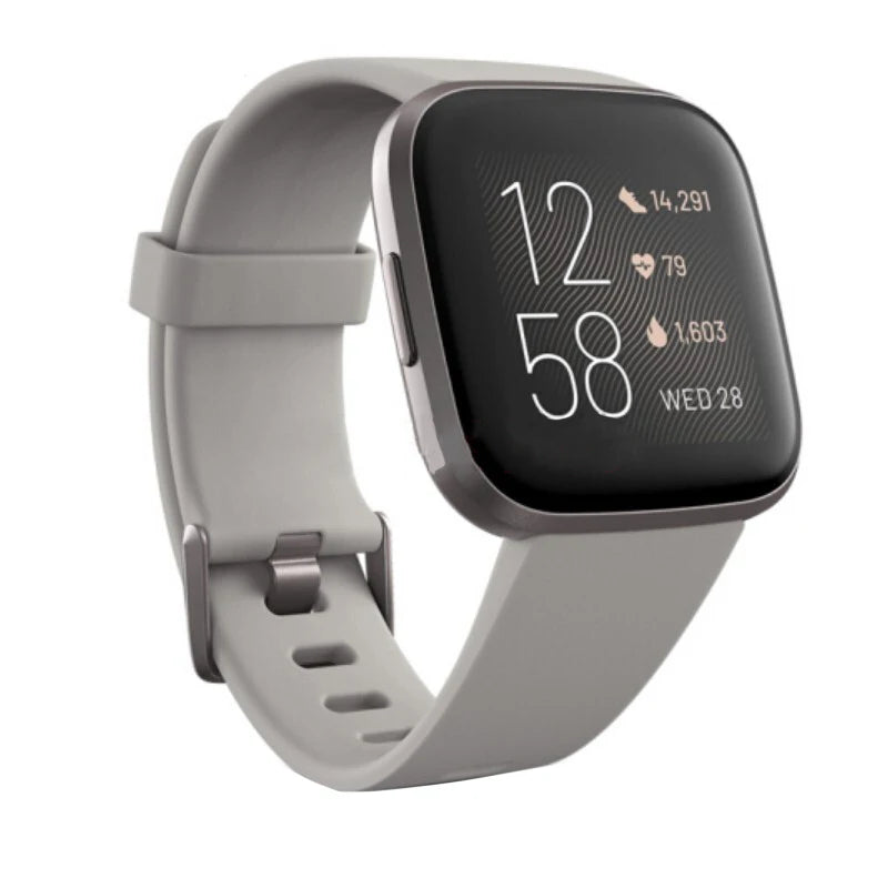 DIXSG Fitbit Versa 2 Health And Fitness Smartwatch With Alexa
