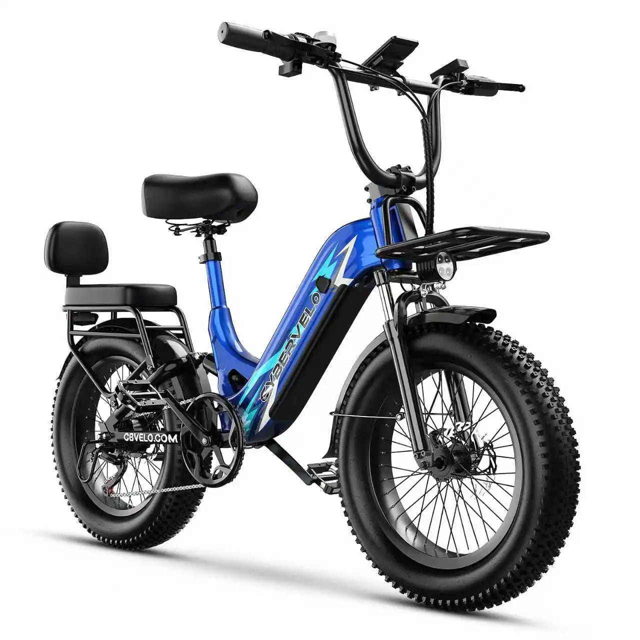 CYBERVELO EK12 1000W Electric Fat Bike With Removable Battery
