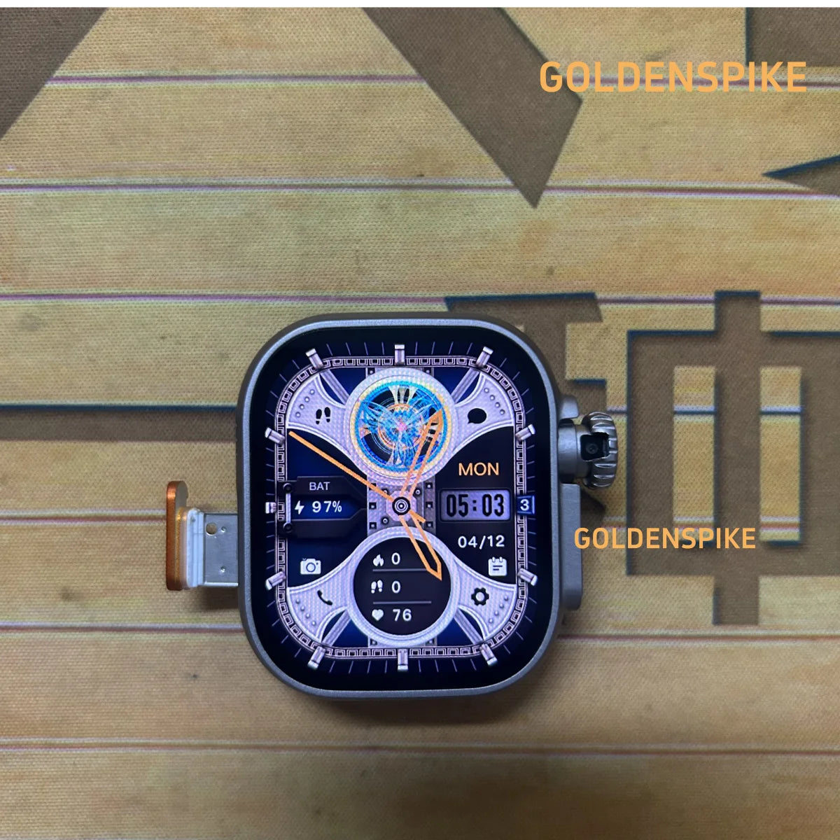 Microwear Ultra Ai3 5G Smartwatch Rotating Camera GPS Google Play