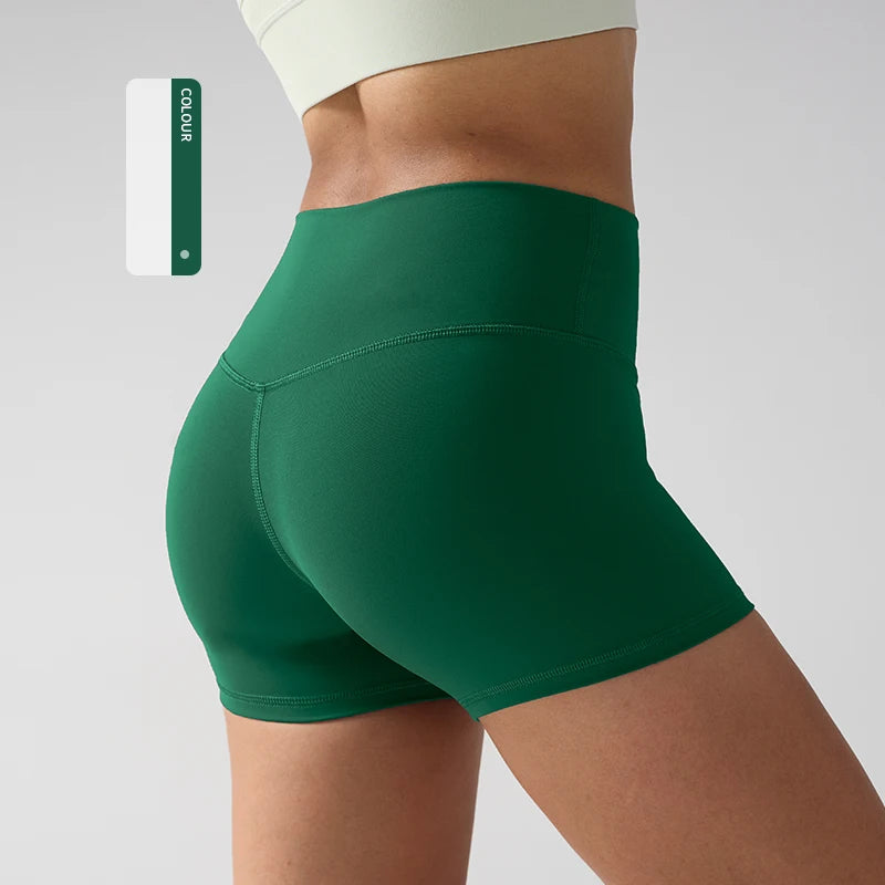 COZOK High Waisted Yoga Shorts Women Quick Dry Breathable