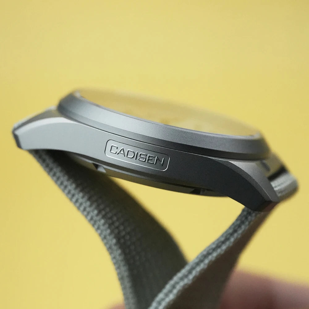 Cadisen Titanium Chronograph Quartz Watch With Sapphire Crystal