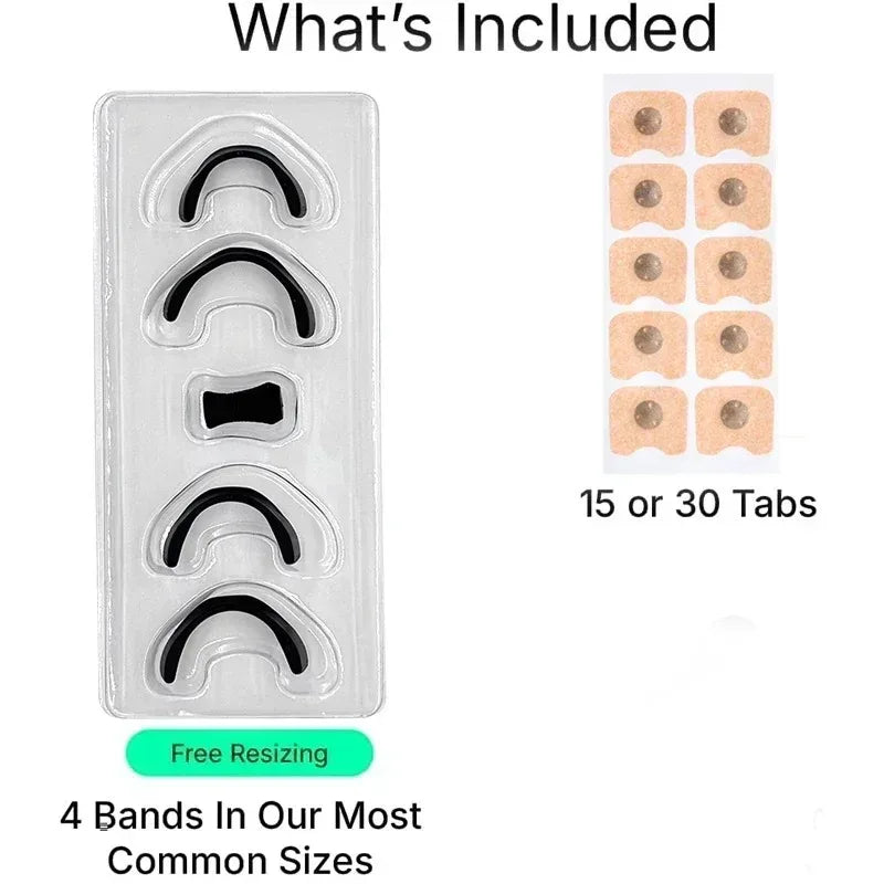 Nasal Breathing Dilators Magnetic Nasal Strips for Snoring Reduction