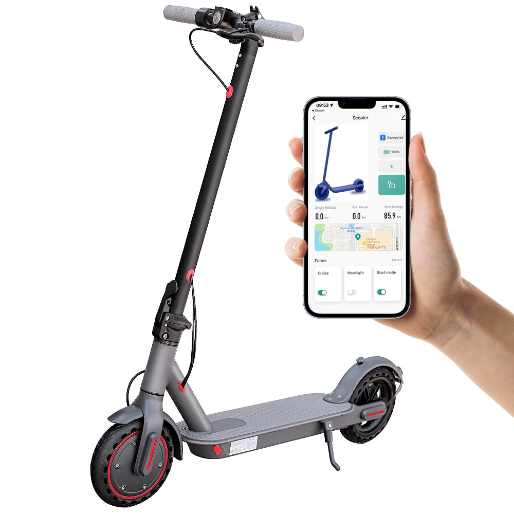 Ladped LP80 Electric Scooter 350W Foldable APP Control 19 MPH