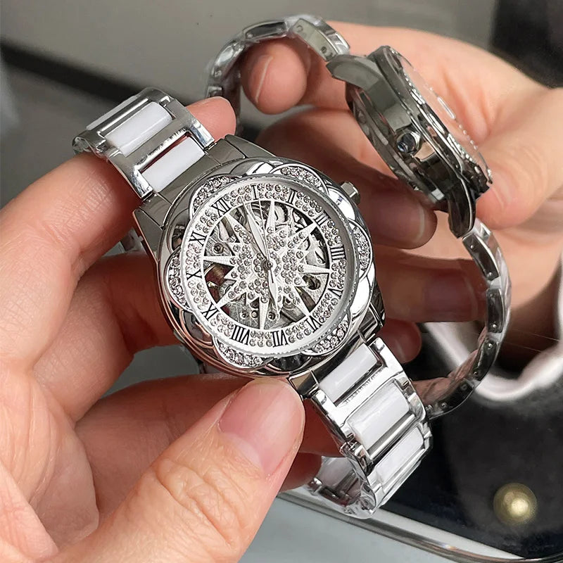 CILOA Ladies Automatic Mechanical Watch Waterproof Gift