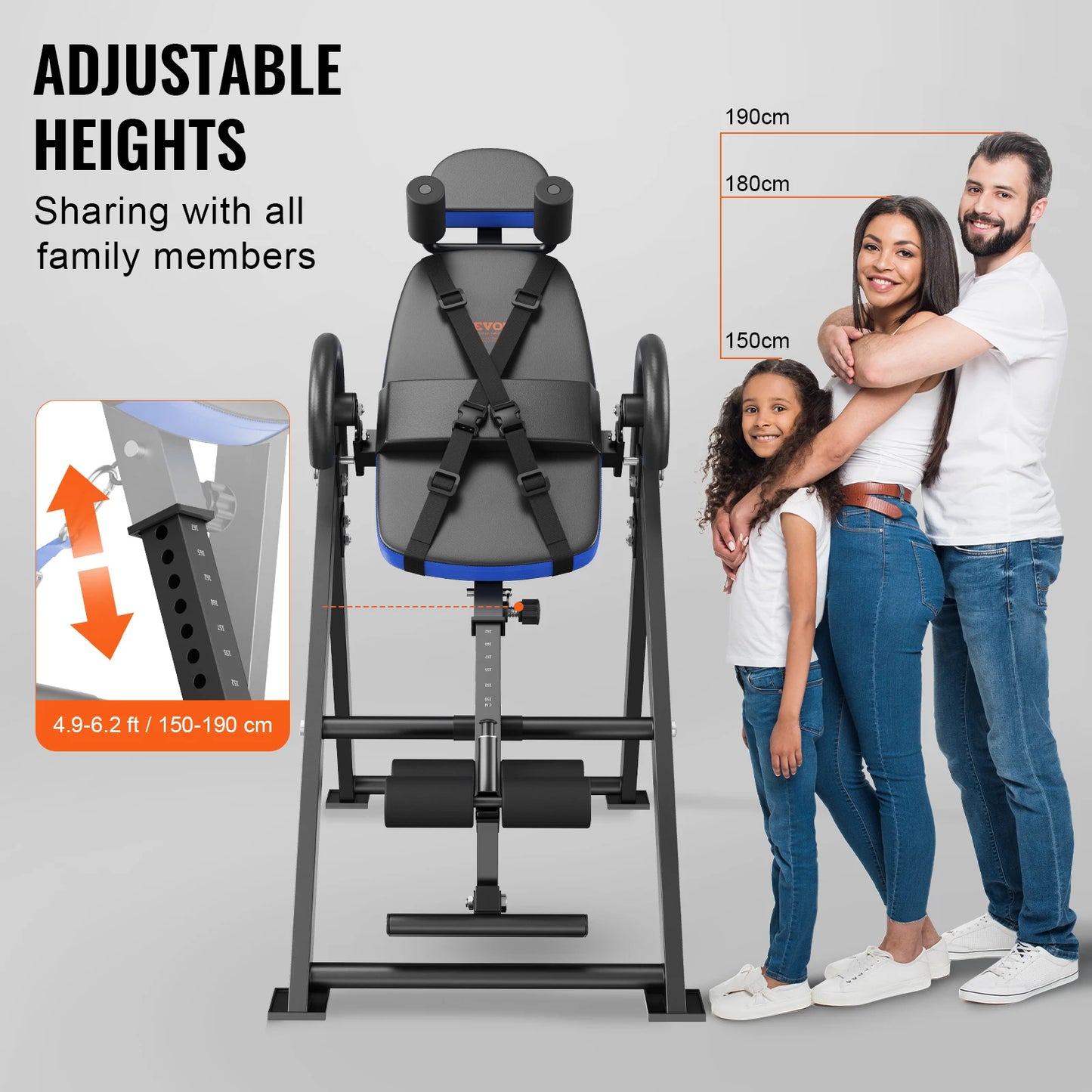 SucceBuy Heavy Duty Inversion Table Decompression Back Stretcher