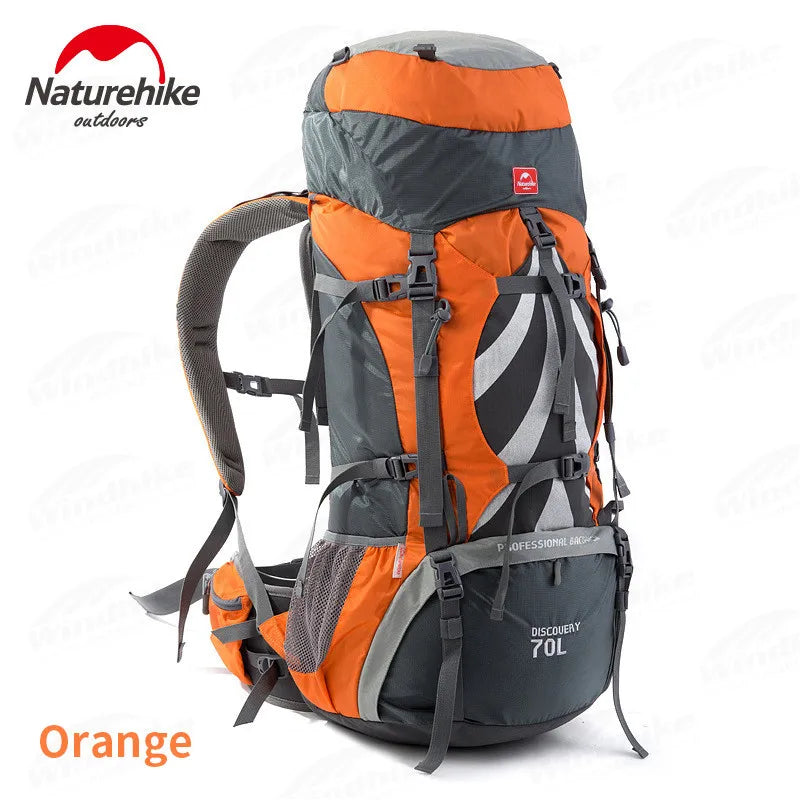 Naturehike Outdoor Hiking Backpack Rainproof With Rain Cover