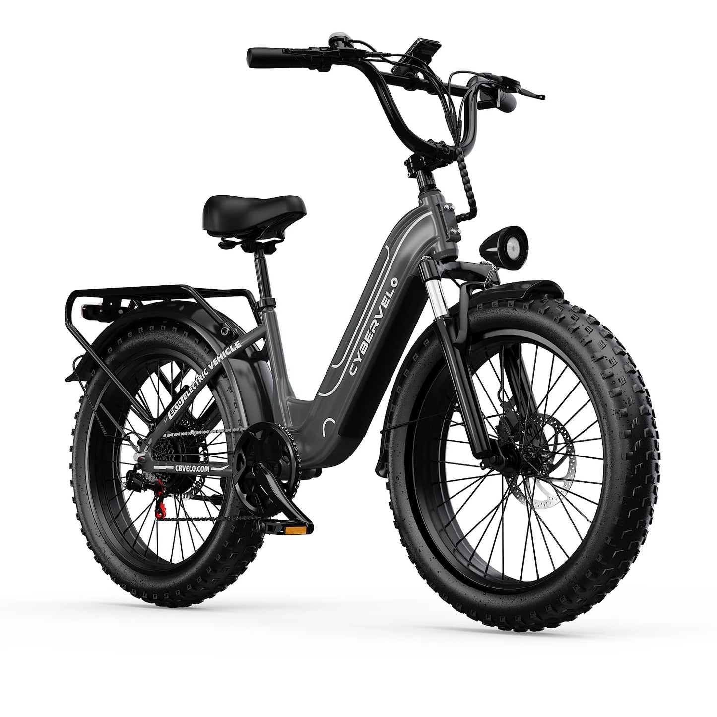 Aoango 1000W Peak Electric Bicycle For Adults Step Through Ebike 48V Battery
