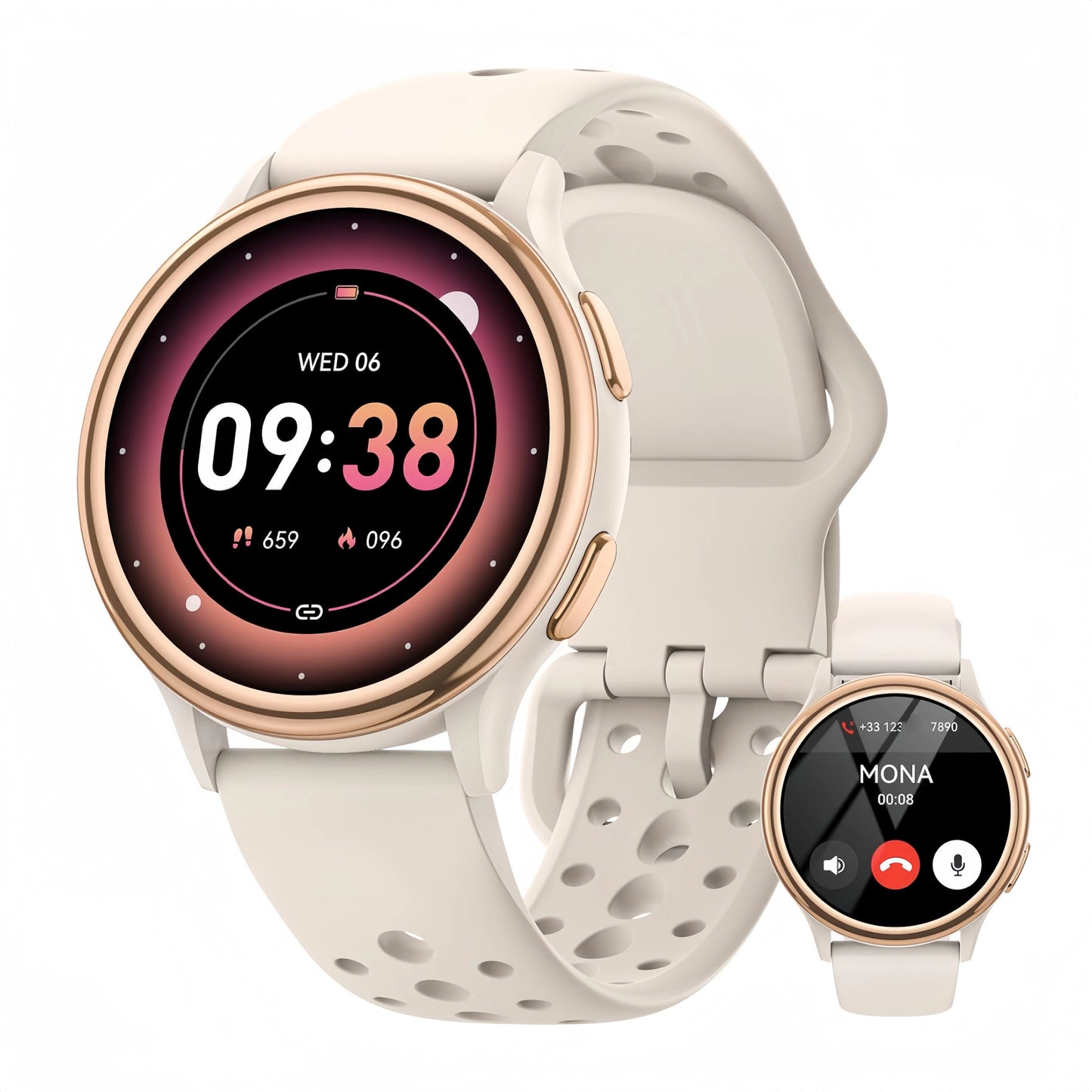 Smartwatch For Women Fitness Tracker With 400 Plus Watch Faces