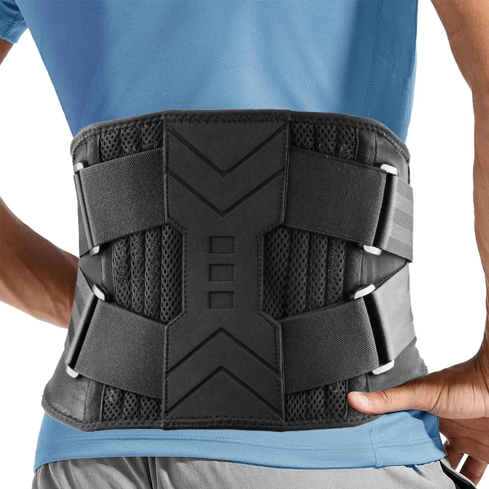 Back Brace for Lower Back Pain Relief,Herniated Disc,Breathable Back Support Belt for Men Women,Lumbar Support Belt for Arthriti
