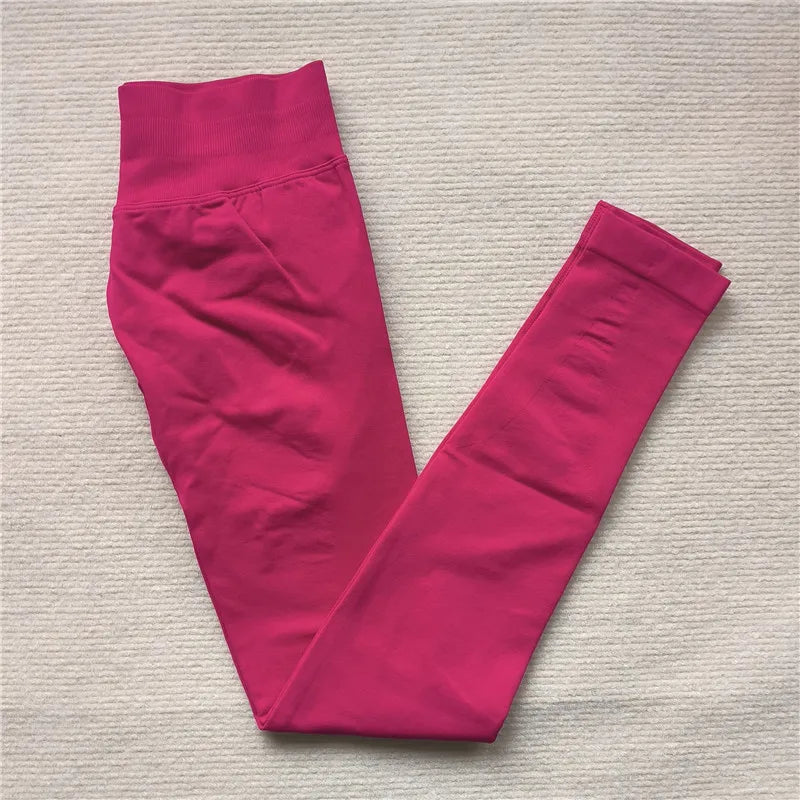 Seamless Sporty Leggings For Yoga And Workout Tights Butt Lift