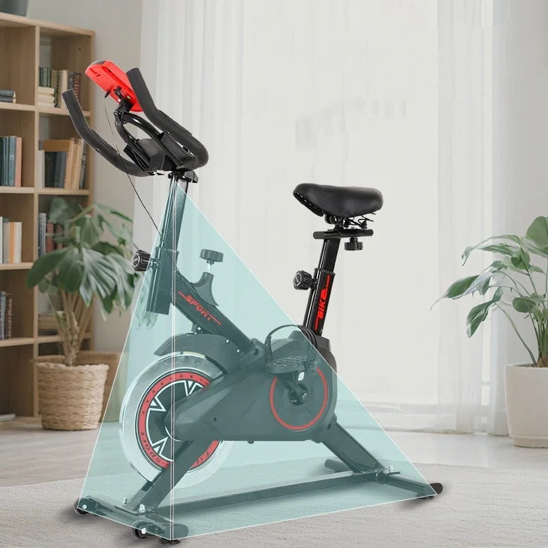 Silent Indoor Spin Bike for Cardio Training