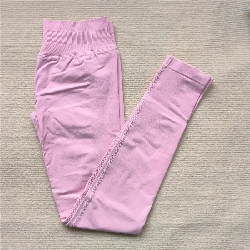 Seamless Sporty Leggings For Yoga And Workout Tights Butt Lift