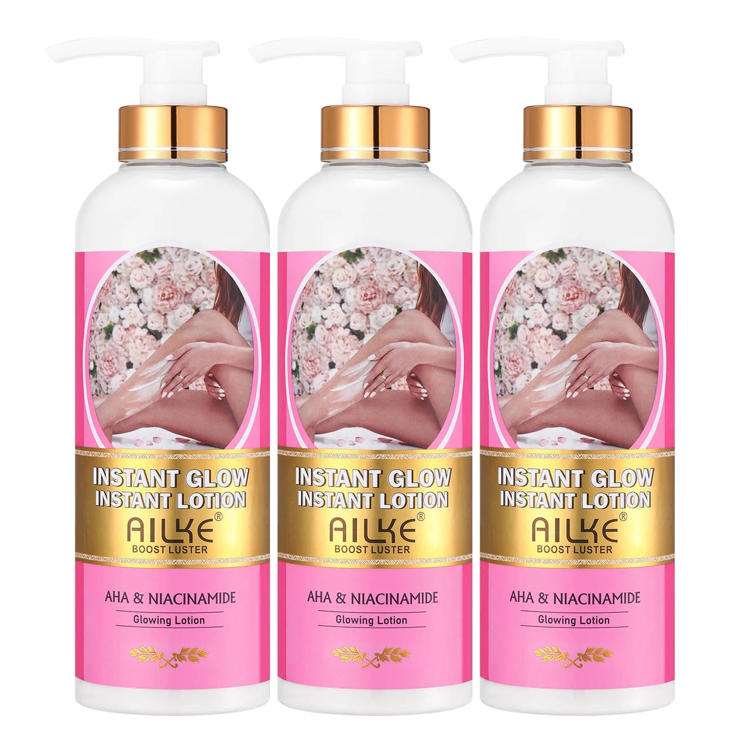 AILKE Floral Body Lotion Brightening Moisturizer For All Skin Types