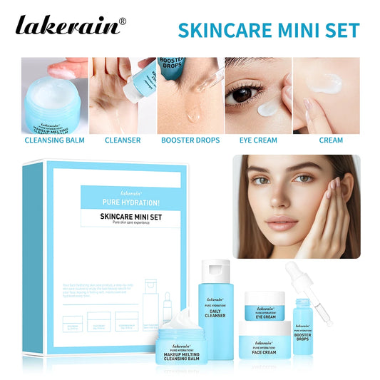 Ibcccndc 5 Piece Skincare Set Hydrate Brighten Firm