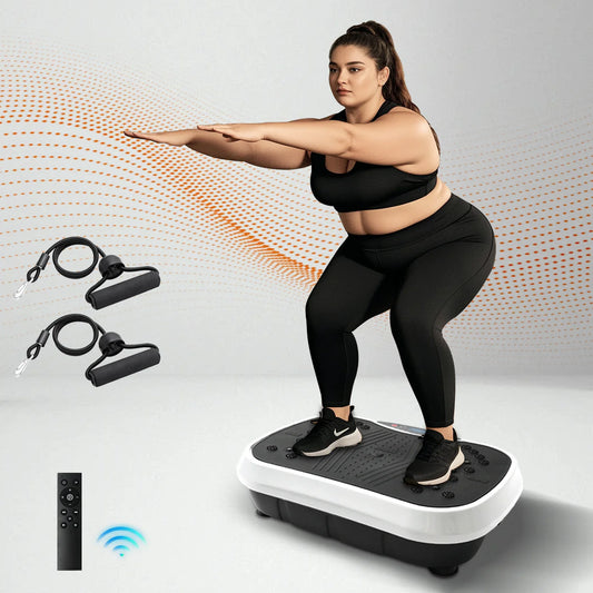 Vibration Plate Exercise Machine Full Body Workout Fat Burning Portable