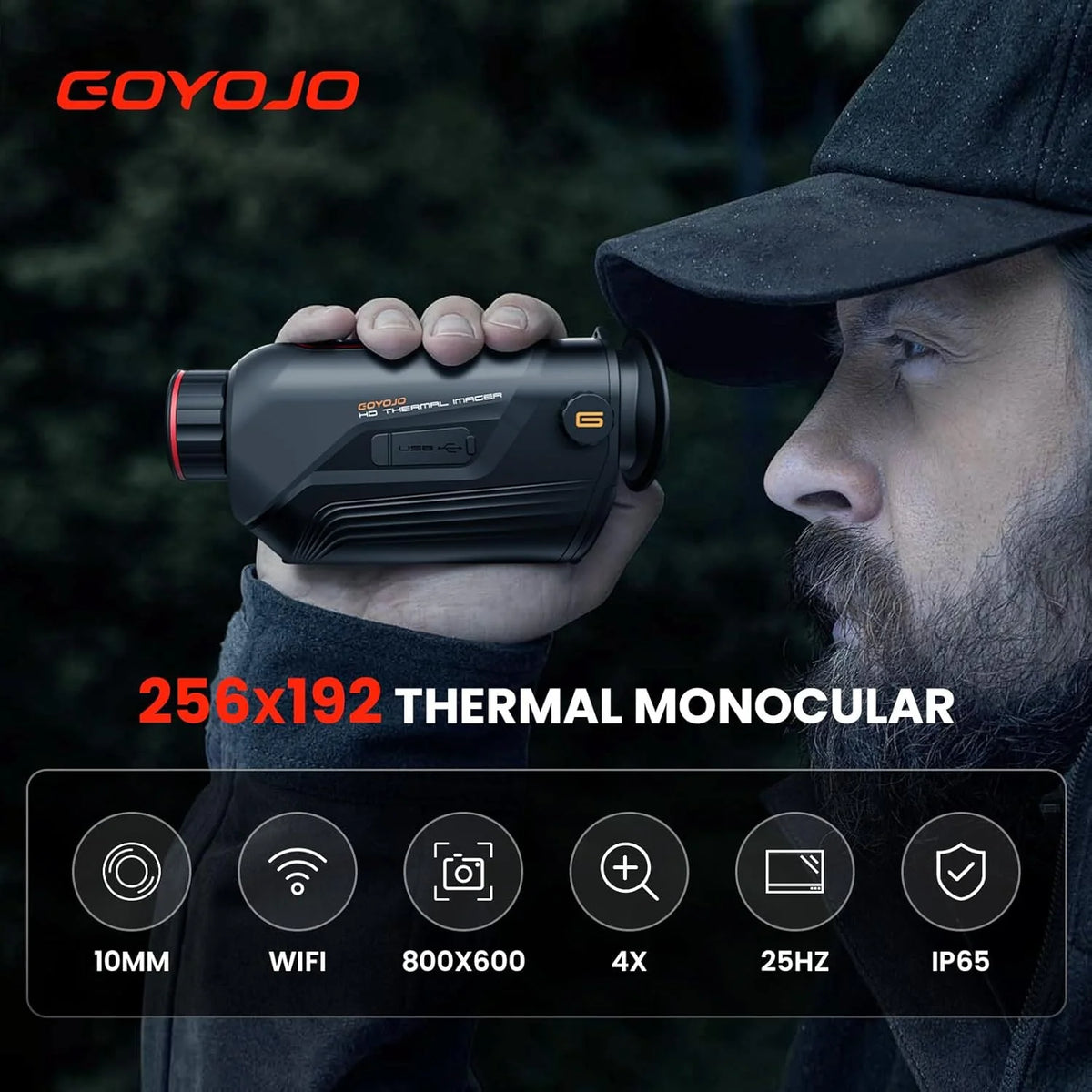 GOYOJO G210 G215 Thermal Monocular Night Vision Imaging Camera