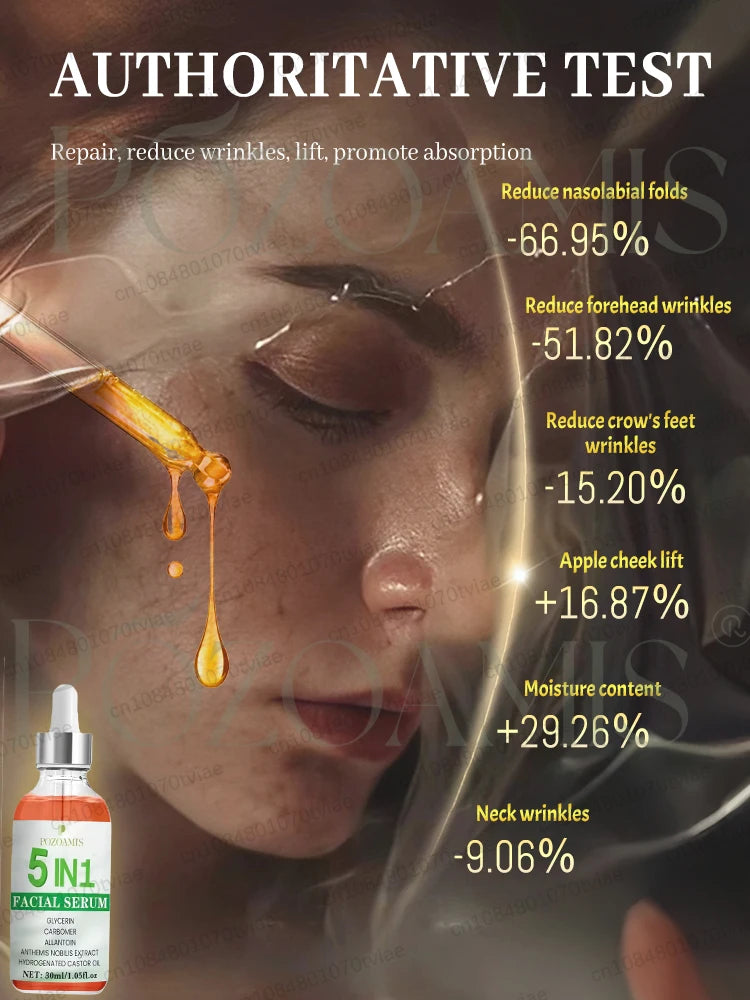 Facial moisturizing, improved elasticity, and restored healthy skin; facial care tools