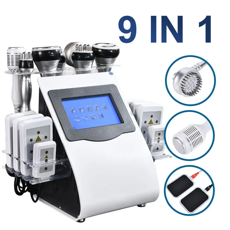 Amilibeauty 9 In 1 Cavitation Machine for Body Slimming