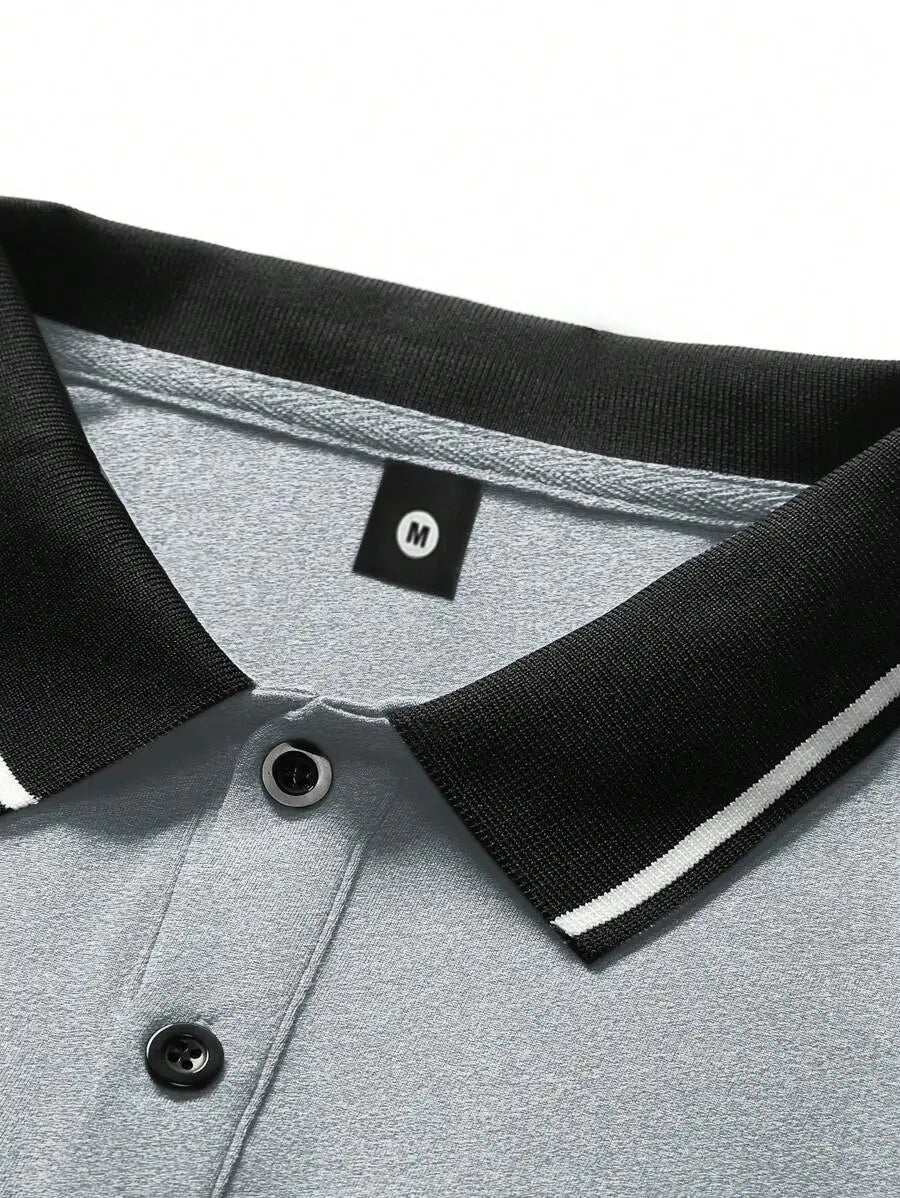 Men's Shirt And Shorts Set Casual Summer Activewear Breathable