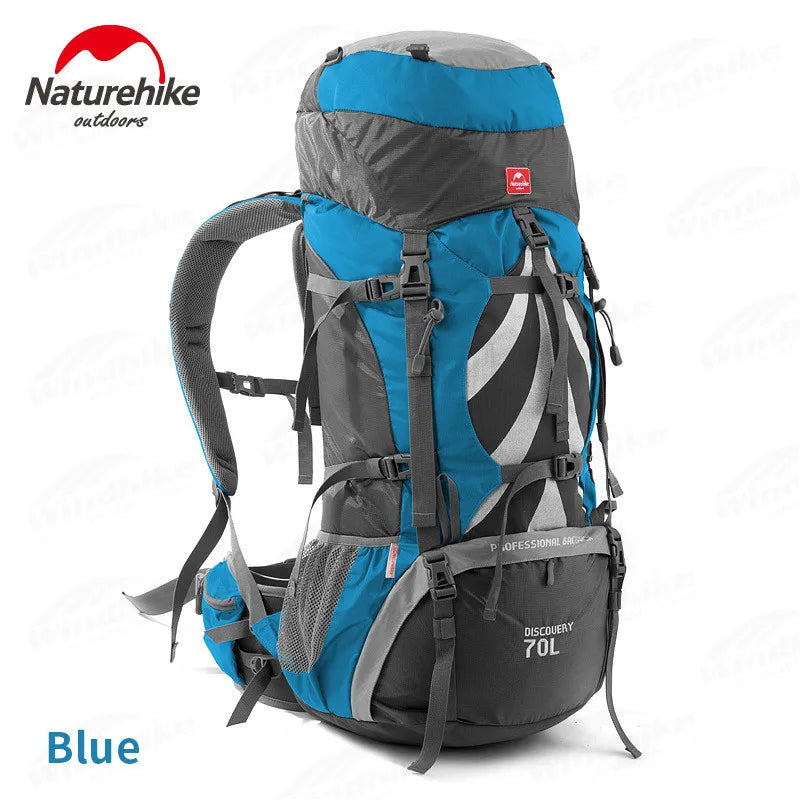 Naturehike Outdoor Hiking Backpack Rainproof With Rain Cover