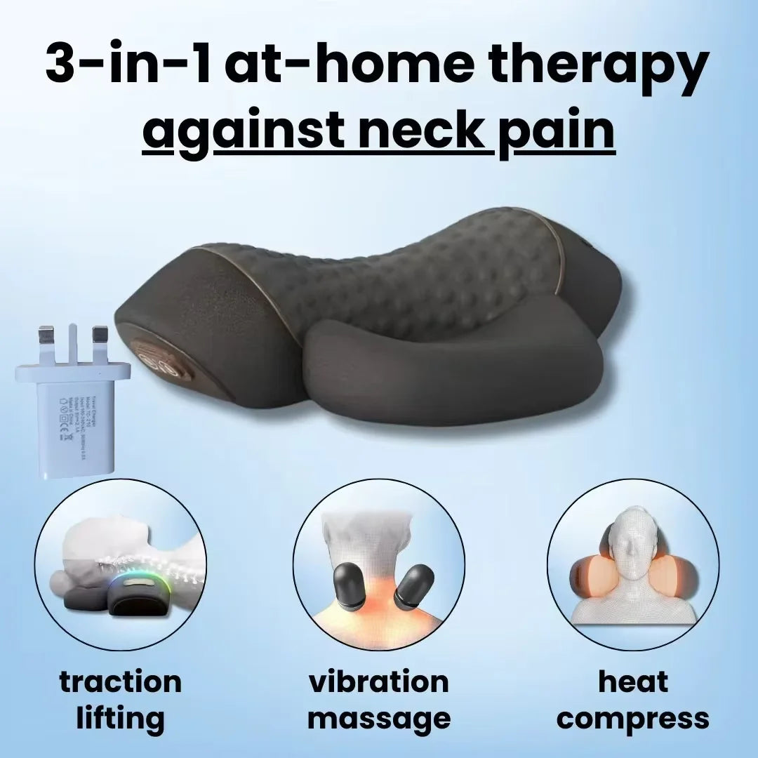 Okayso Soothe 3 in 1 Neck Massager Cervical Pillow Heat