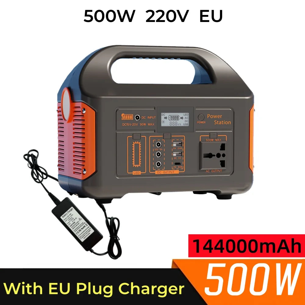 Jsdsolar Portable Solar Power Station 500W With 110V 220V
