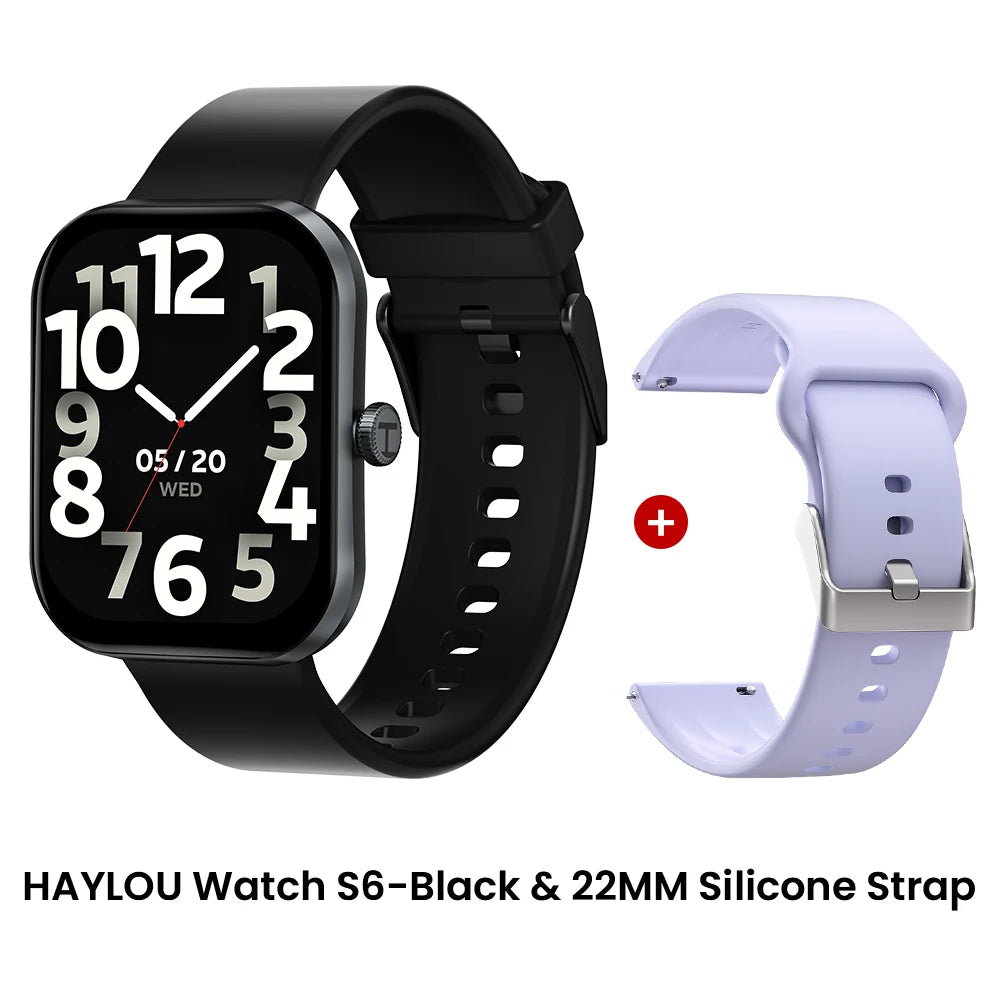 Haylou Watch S6 Smartwatch With HD Display And Fitness Tracking