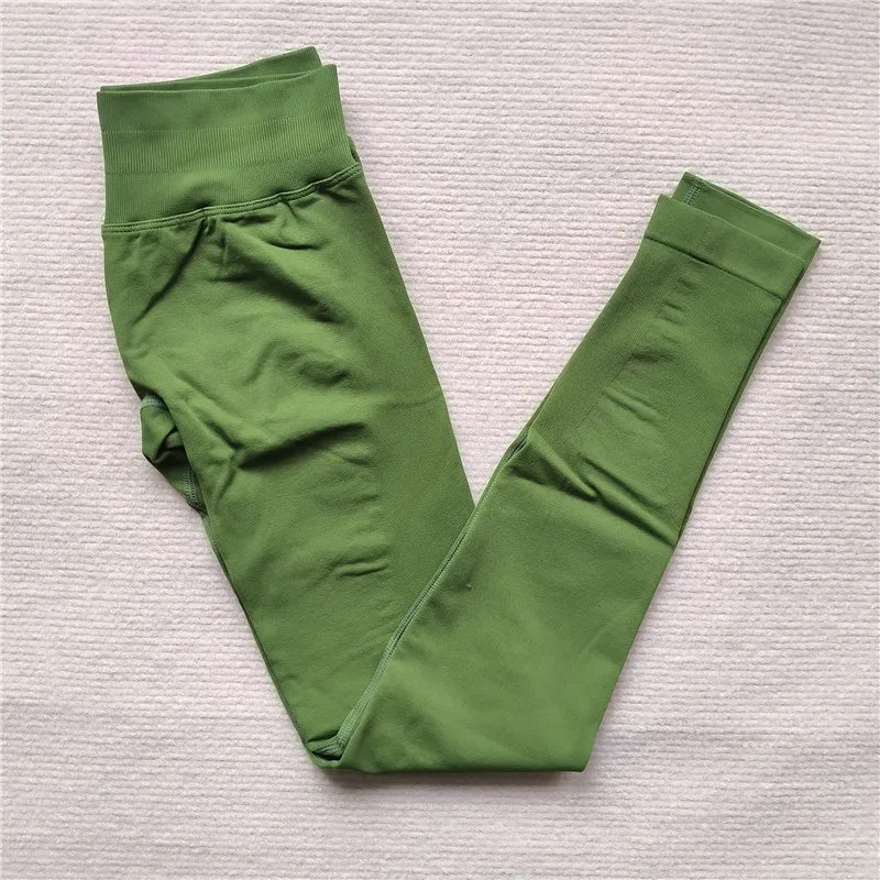Seamless Sporty Leggings For Yoga And Workout Tights Butt Lift