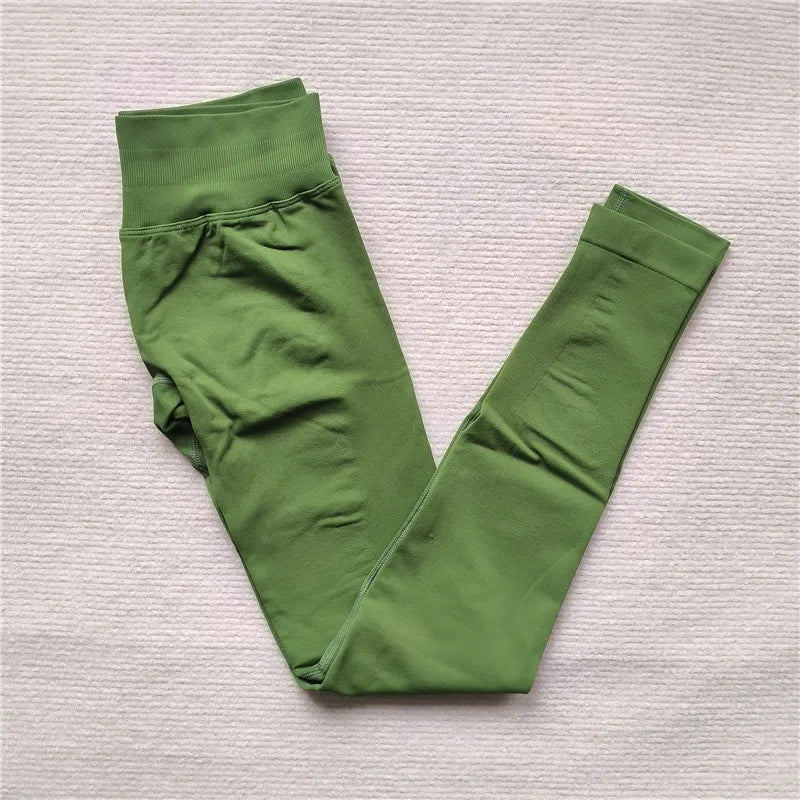 Seamless Sporty Leggings For Yoga And Workout Tights Butt Lift