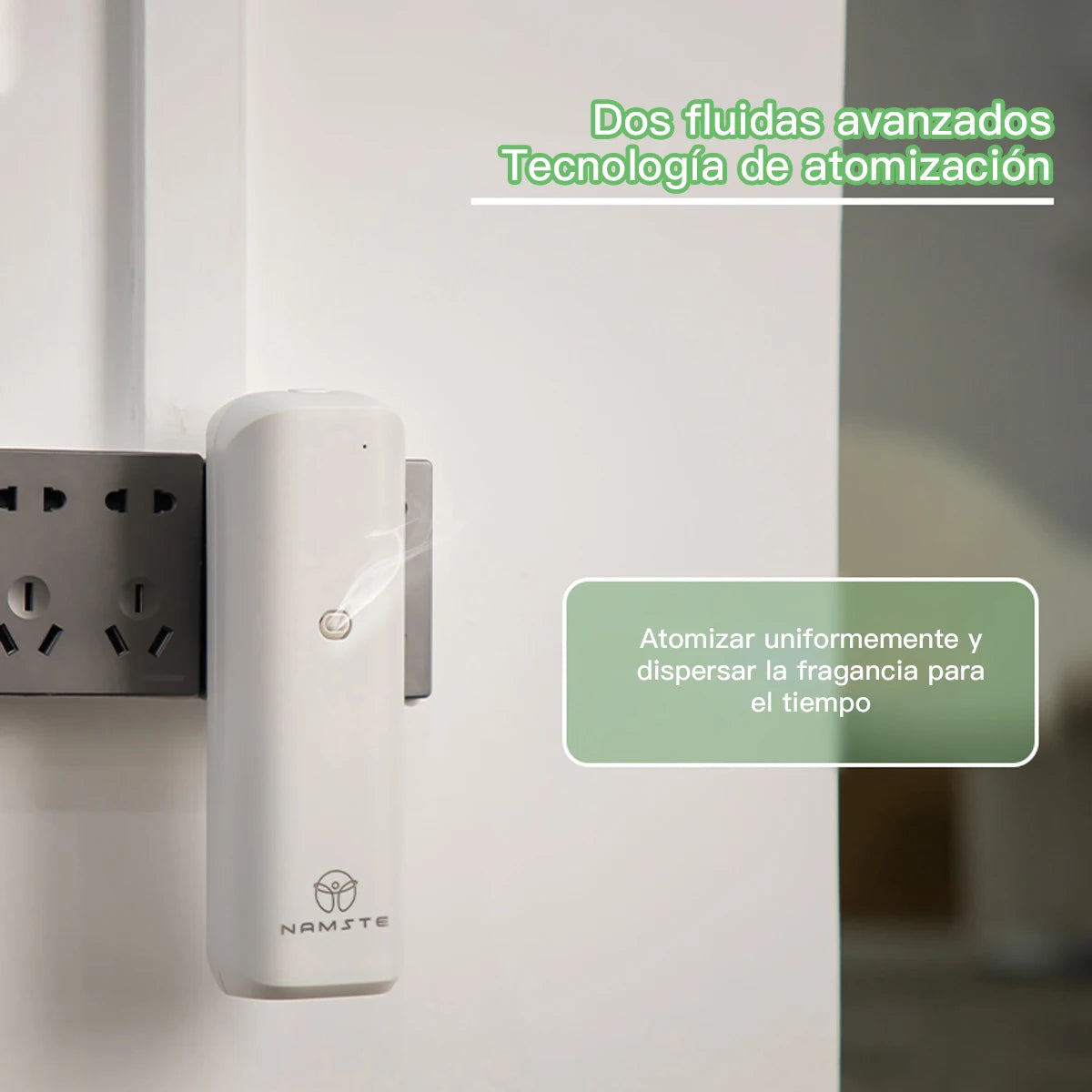 Namste Plug In Wall Fragrance Diffuser Bluetooth Waterless