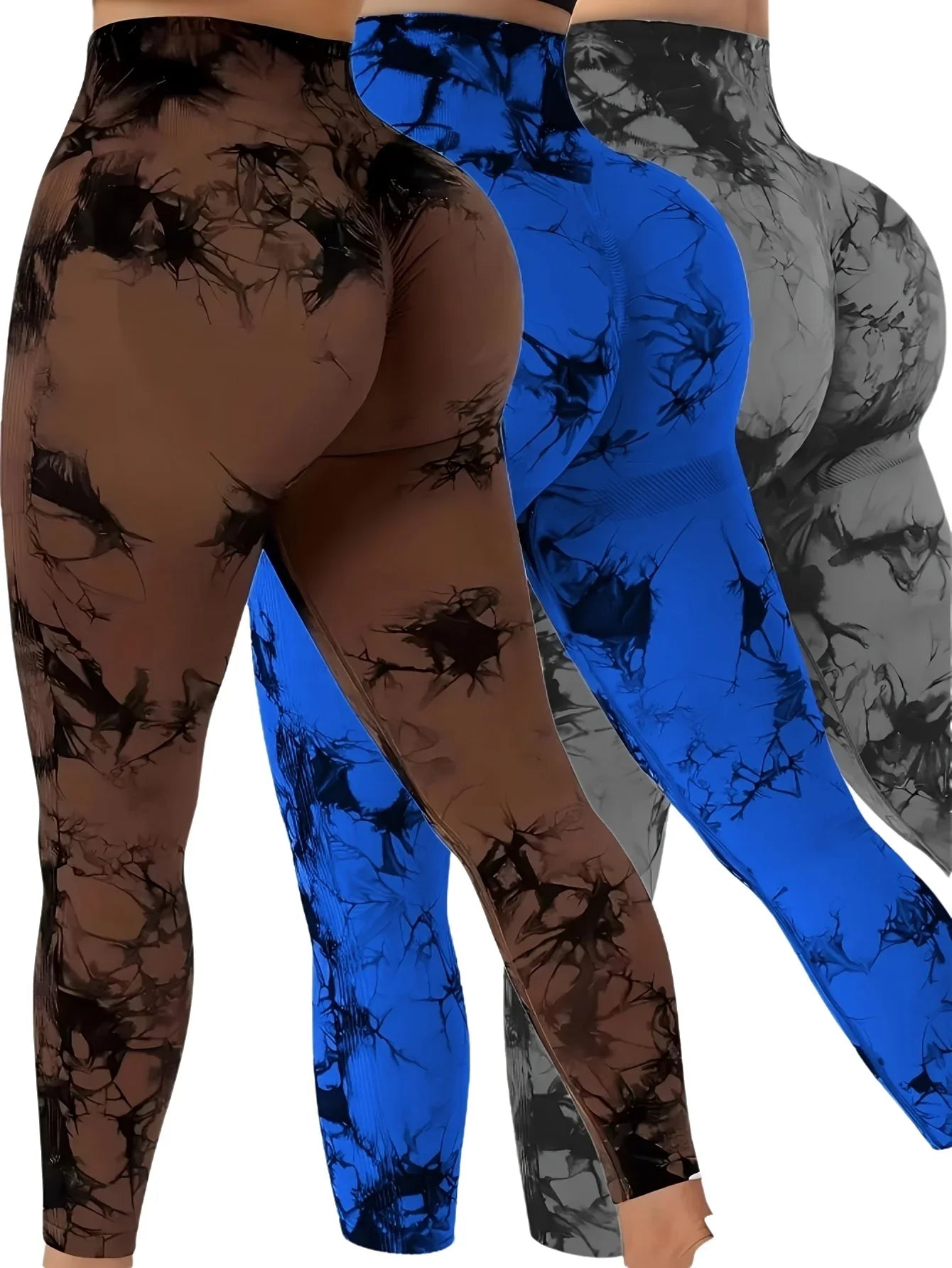 CZGUKE Seamless Leggings High Waist Yoga Scrunch Butt
