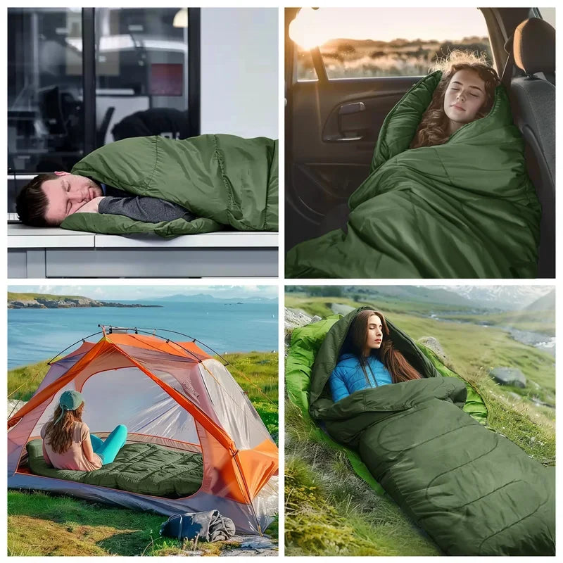 Ultralight Waterproof Four Season Camping Sleeping Bag for Backpacking