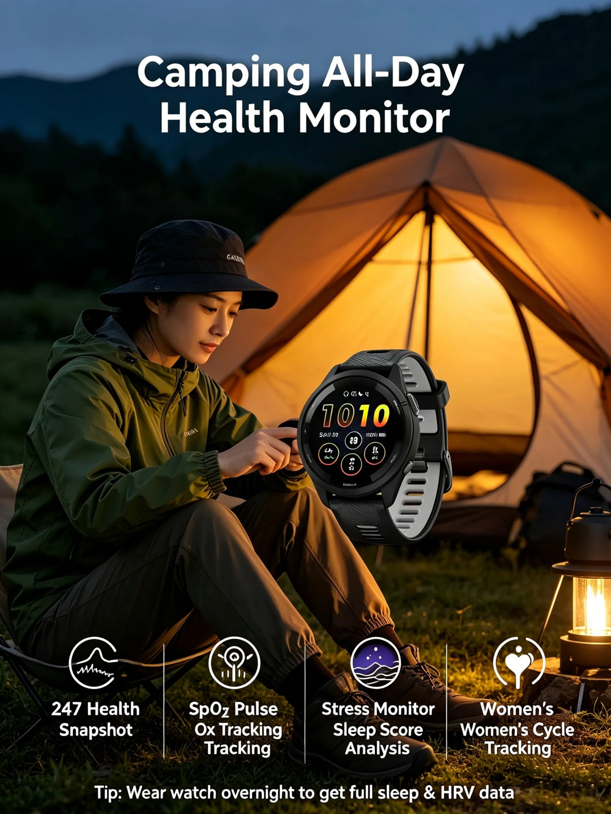 Garmin Forerunner 265 GPS Smartwatch With Health And Fitness Tracking