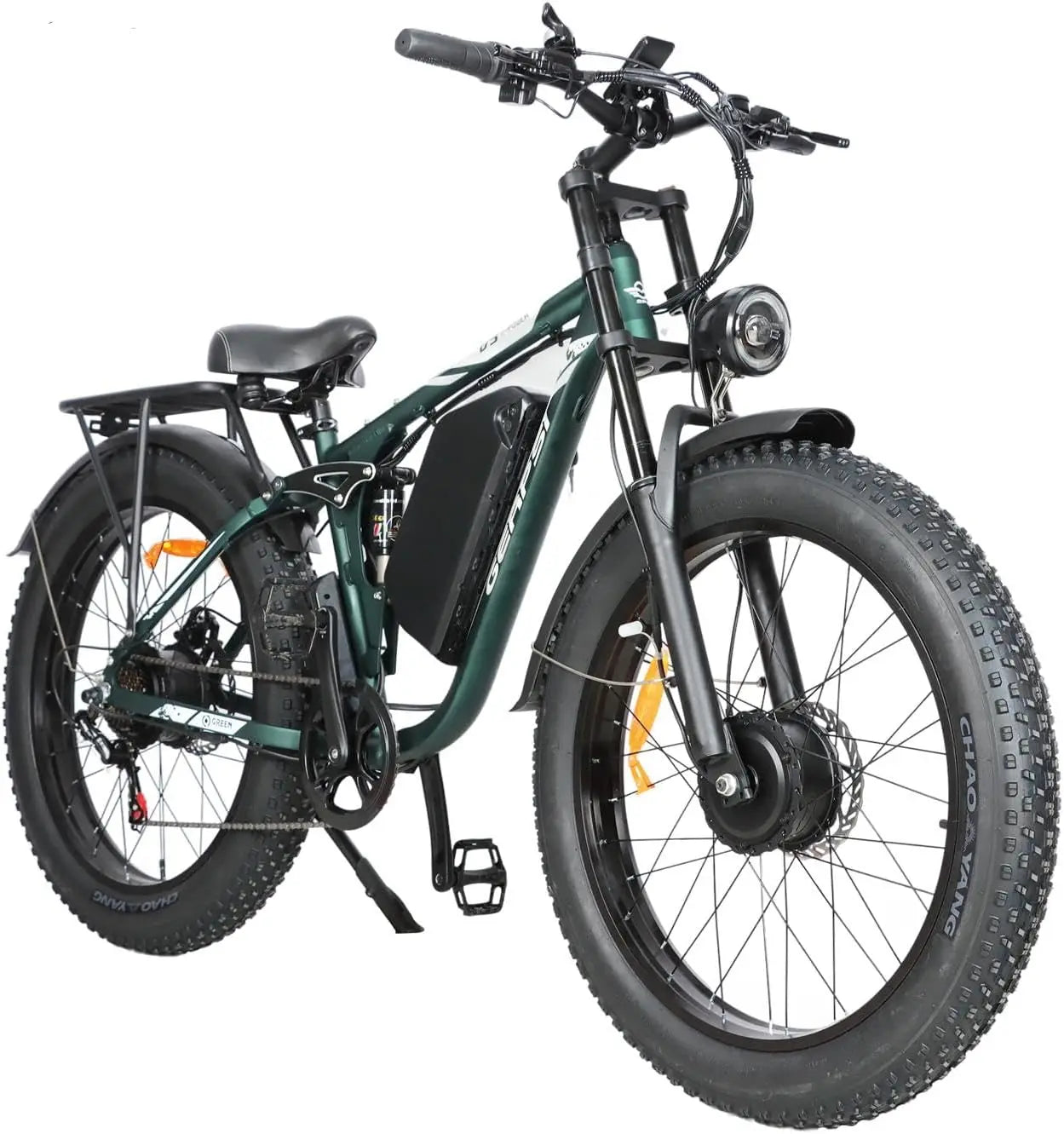 Baolujie DM01 60V 30Ah Electric Bike Max Speed 42MPH