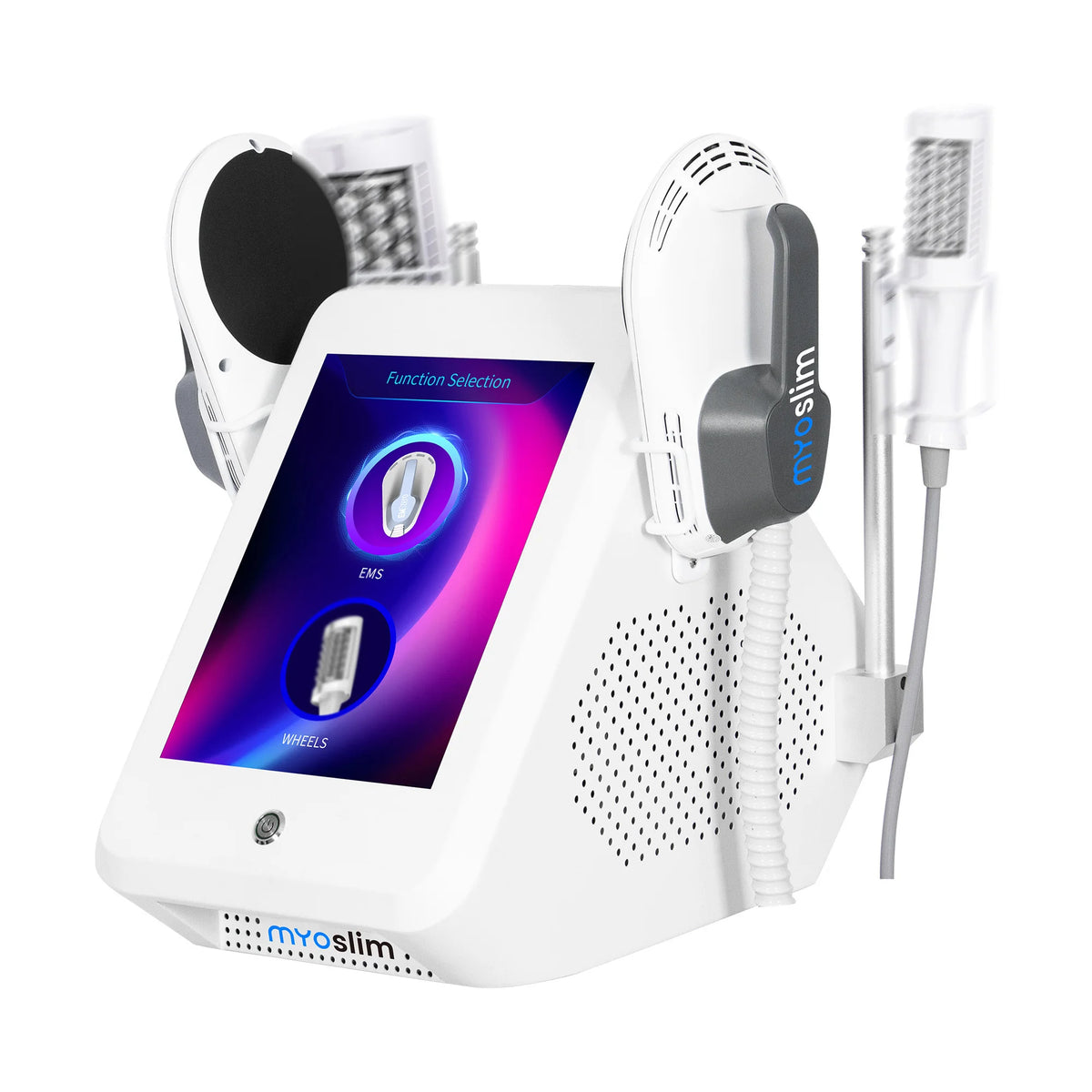 360 Degree 2 IN 1 EMS Roller Slimming Cellulite Reduction Machine 200HZ Inner Ball Roller Infrared Vacuum Roller Massage Beauty