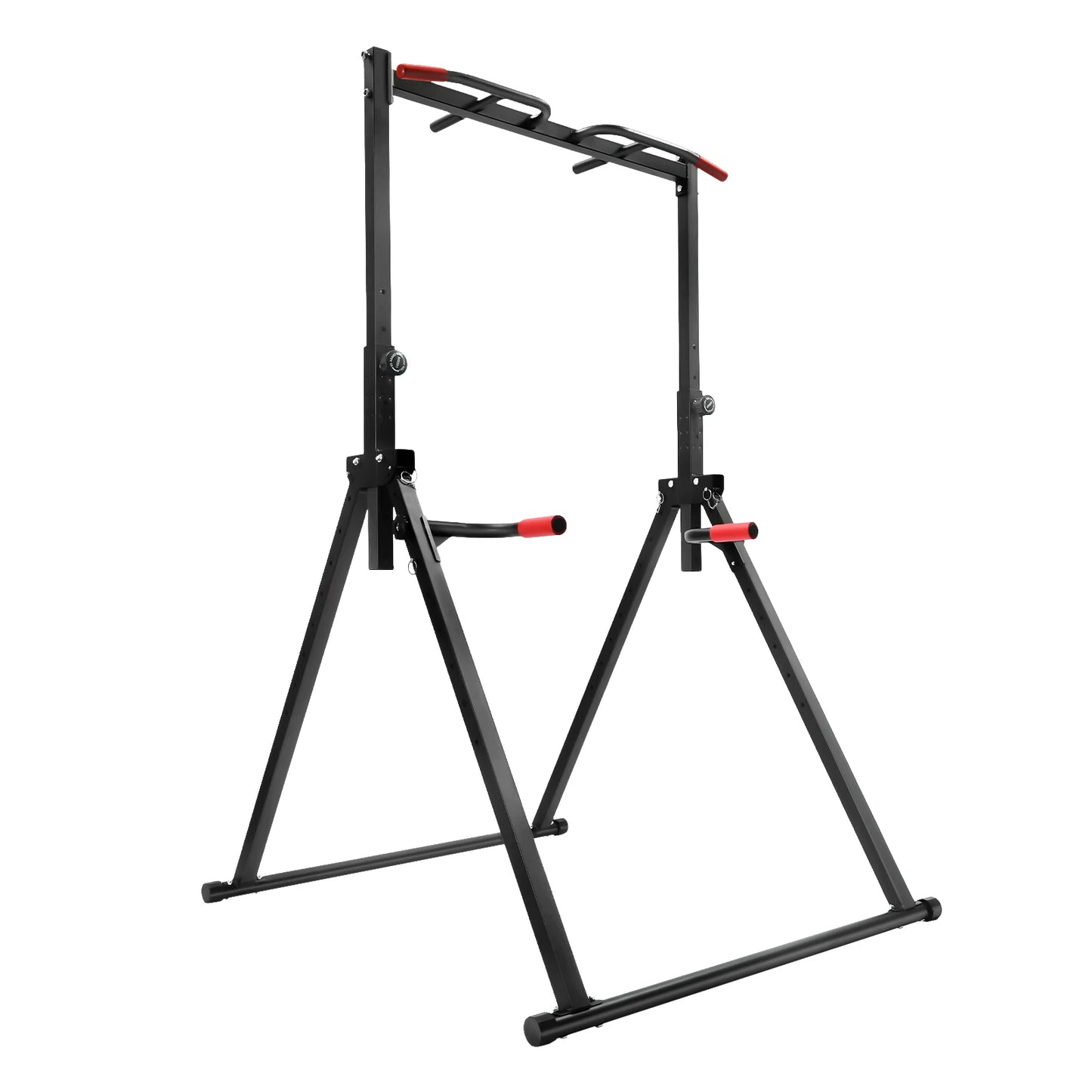 Adjustable Height Pull Up Bar Triangular Station For Home Gym