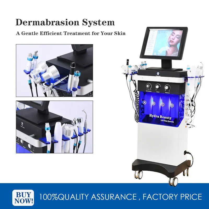 AmiliBeauty 14in1 Hydro Facial Machine Hydradermabrasion