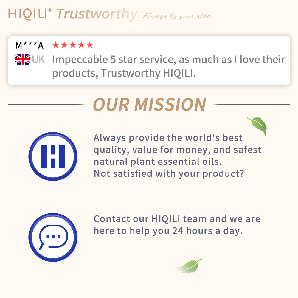 HIQILI Cajeput Essential Oil Pure for Diffuser and Massage