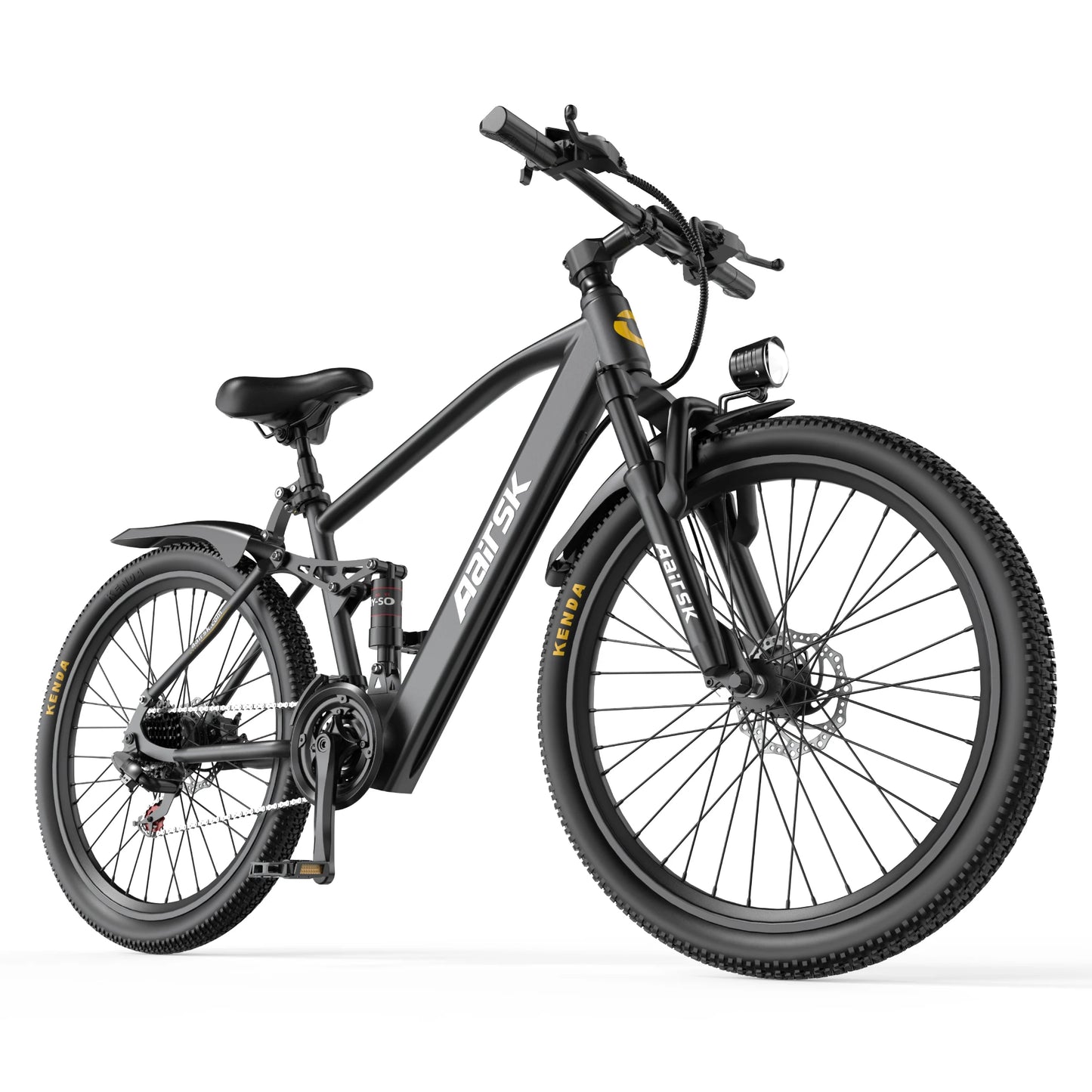 EOEOTWO Electric Fat Tire Mountain Bike 1500W Motor 34MPH Aluminum