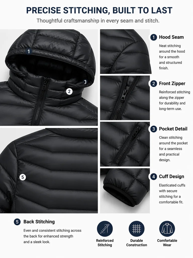 Mens Heated Jacket With 39 Zones And Four Temperature Settings