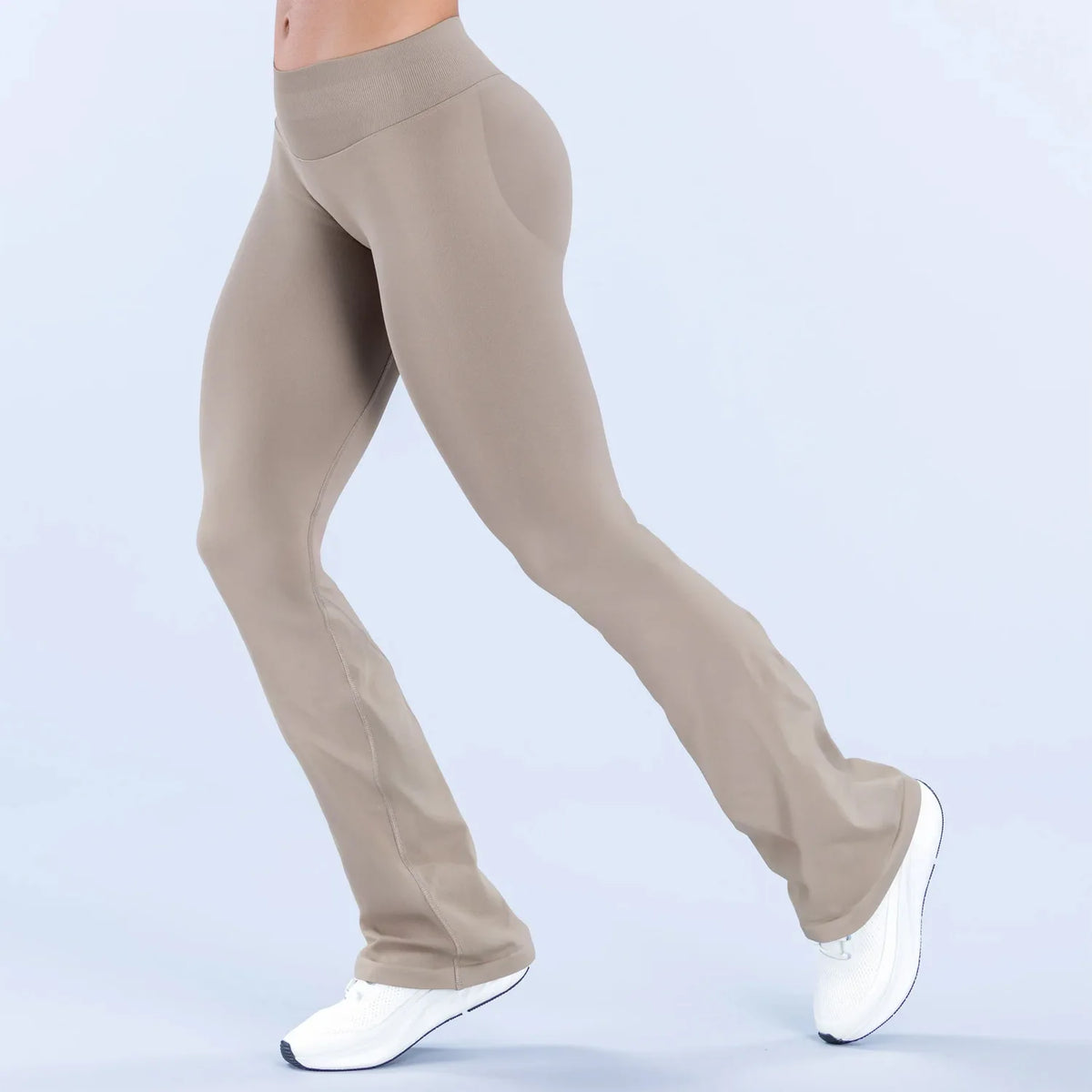 NCLAGEN Womens Seamless Yoga Leggings With Scrunch Design