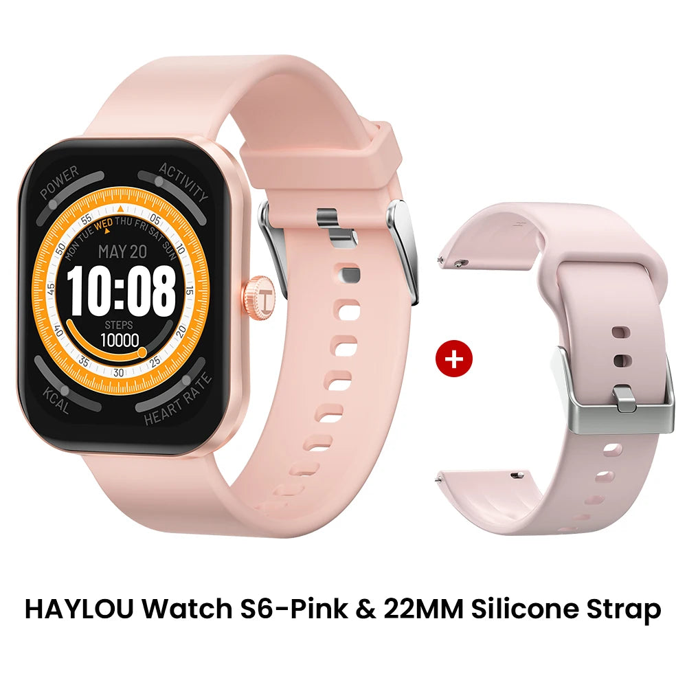 Haylou Watch S6 Smartwatch IP68 Waterproof Fitness Tracker Bluetooth