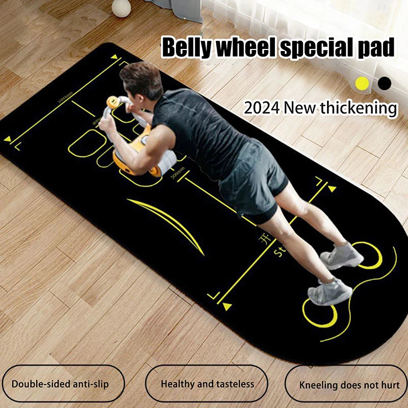 Yoga Mat Non Slip Shock Absorbing For Home Pilates Workouts