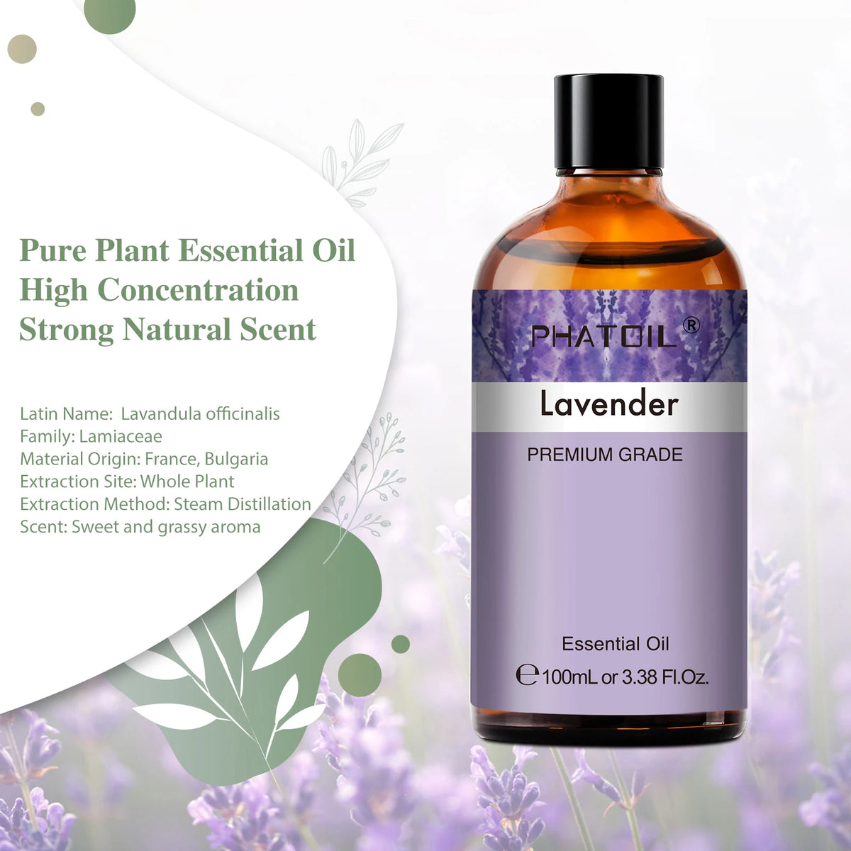 PHATOIL Pure Essential Oil For Diffusers And Candle Making