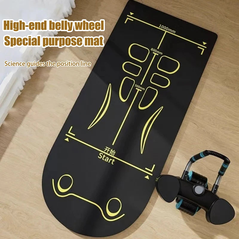 Yoga Mat Non Slip Shock Absorbing For Home Pilates Workouts