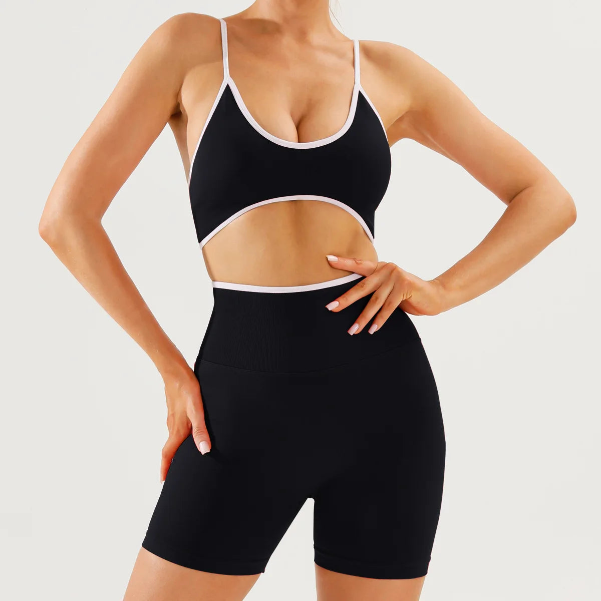 OVESPORTCN Women Sports Suit Yoga Backless Quick Dry Outdoor Running